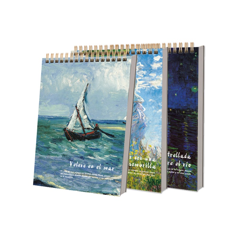 Monet maalauskannen luonnoskirja